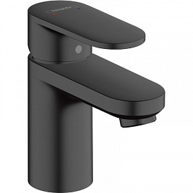 Смеситель для умывальника (раковины) Hansgrohe Vernis Blend 71550670 чёрный латунь