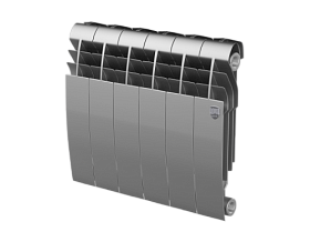 Радиатор биметалл Royal Thermo BiLiner Silver Satin 350 6 секц.