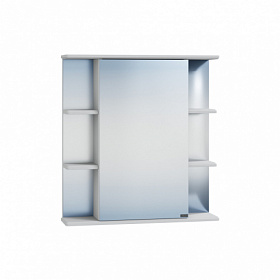 Зеркало-шкаф СаНта Герда 65 белое с полочкой 101044 Водяной