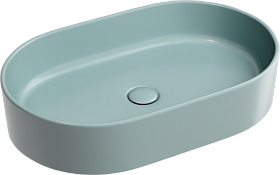 Раковина (умывальник) Ceramica Nova Element 60 зелёная накладная (чаша на столешницу) CN6048MLG Водяной
