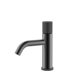 Смеситель для умывальника (раковины) Boheme Stick Gun Metal Linea 121-GM.3 gun metal латунь Водяной