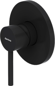 Смеситель для душа внеш. и скрытая часть (в сборе) Damixa Scandinavian Pure 367500300 чёрный латунь