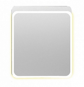 Зеркало-шкаф Vitra D-Light 60 белое LED подсветка 56418