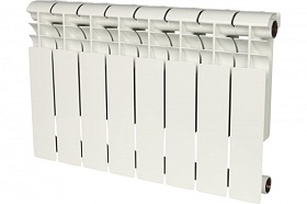 Радиатор биметалл Rommer Profi BM 350 8 секц. RBM-1210-035008