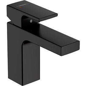 Смеситель для умывальника (раковины) Hansgrohe Vernis Shape 71569670 чёрный латунь