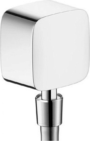 Шланговое подключение для душа Hansgrohe PuraVida 27414000 метал. хром хром Водяной