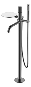 Смеситель для ванны/душа (короткий излив) Boheme Stick Gun Metal Touch 129-GM.2 gun metal латунь