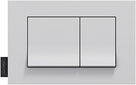 Кнопка смыва (клавиша) для инсталляции Jacob Delafon прямоугольная белая глянец E20858-00 Водяной