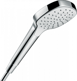 Лейка для душа Hansgrohe Croma Select E 1jet 1-реж. d110 мм 26814400 белая/хром квадратная Водяной