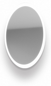 Зеркало Marka One Art 65 Light белое LED подсветка У26290 Водяной