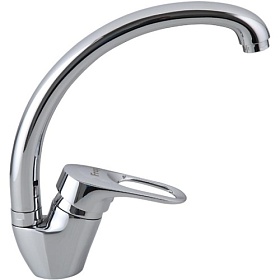 Смеситель для кухни (мойки) Frap H04 F4104-2 хром латунь Водяной