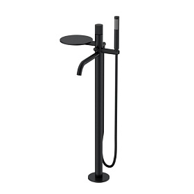 Смеситель для ванны/душа (короткий излив) Boheme Stick Black Linea Black 129-BB.3 чёрный латунь