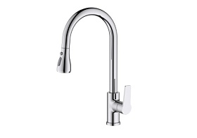 Смеситель для кухни (мойки) Aquatek Лугано AQ1784CR вытяжной излив хром латунь Водяной