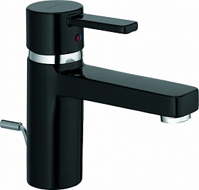 Смеситель для умывальника (раковины) Kludi Zenta 382608675 чёрный латунь