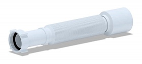 Гофра 1 1/4"х50 АНИ пласт К205 с гайкой