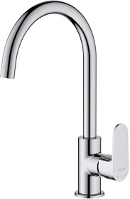 Смеситель для кухни (мойки) Aquatek Оберон AQ1282CR хром латунь