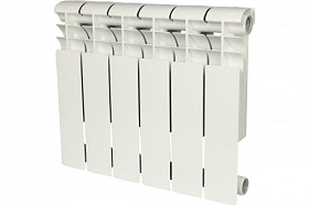 Радиатор биметалл Rommer Profi BM 350 6 секц. RBM-1210-035006
