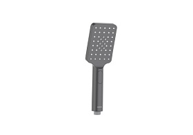 Лейка для душа Aquatek Лира 3-х реж. AQ2005MB чёрная прямоугольная Водяной