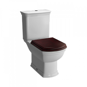 Унитаз-компакт напольный Vitra Serenada с гигиенич.покрытием сид.дерево 9722B003-7204