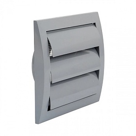 Решетка вент. Europlast 150*150 ND10ZP с жалюзи вых. d=100