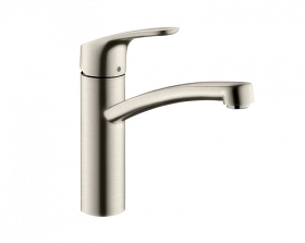 Смеситель для умывальника (раковины) Hansgrohe Focus E2 31806800 сталь латунь