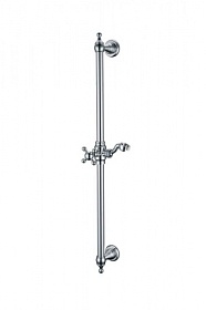 Душевая стойка без лейки и шланга Boheme Brillante 615 мм 418 хром Водяной