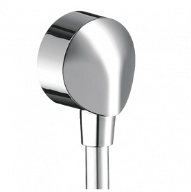 Шланговое подключение для душа Hansgrohe Fixfit S 27454000 АВS-пластик хром