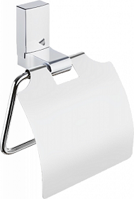 Держатель для туалетной бумаги с крышкой Haiba HB88 HB8803 хром