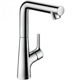 Смеситель для умывальника (раковины) Hansgrohe Talis S 72105000 хром латунь