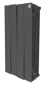Радиатор биметалл Royal Thermo PianoForte Noir Sable 500 4 секц.