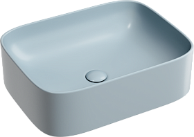 Раковина (умывальник) Ceramica Nova Element 50 серо-голубая накладная (чаша на столешницу) CN6052MHL Водяной