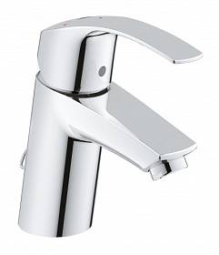 Смеситель для умывальника (раковины) Grohe 23372002 хром латунь