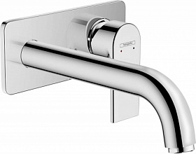 Смеситель для умывальника (раковины) (внешняя часть) Hansgrohe Vernis Shape 71578000 хром латунь Водяной