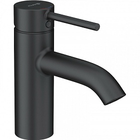 Смеситель для умывальника (раковины) Kludi Bozz 382723976 чёрный латунь Водяной
