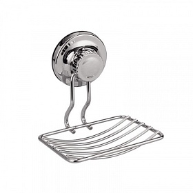 Держатель для мыла решётка пластик Ledeme 37 L3702-1 хром