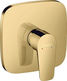 Смеситель для душа (внешняя часть) Hansgrohe Talis E СМ 71765990 золото латунь