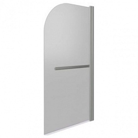 Шторка на ванну жёст. 80х140 Good Door H-HT-80-C-CH Screen ПД00087 распашная 