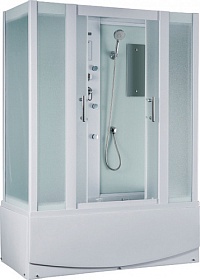 Душевая кабина 148х80х218 Timo Eco TE-0750 прямоугольная верхн.душ, гм вертик.,ванна