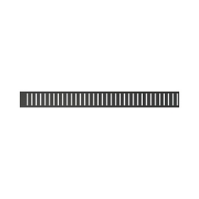 Решетка для водоотводящего жёлоба Alca Drain PURE-850BLACK нерж.сталь, мат.черная