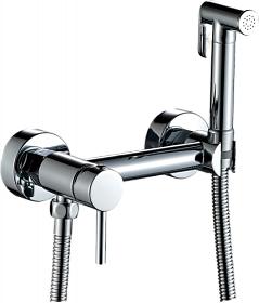 Смеситель для унитаза Haiba HB10 HB5510 с гигиеническим душем хром латунь