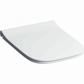 Сиденье-крышка для унитаза Geberit Smyle Square 500.688.01.1 микролифт дюропласт метал.крепления