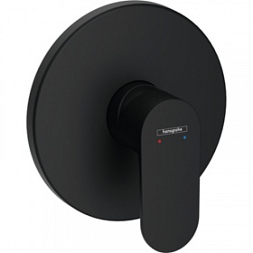 Смеситель для душа (внешняя часть) Hansgrohe Rebris S 72667670 чёрный латунь