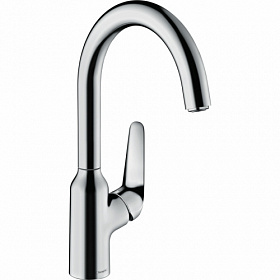 Смеситель для кухни (мойки) Hansgrohe Focus M42 71802000 хром латунь