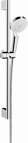 Душевая стойка с лейкой и шлангом Hansgrohe Crometta Vario 669 мм d580х260 мм круглая 2-х реж. 26532400 хром Водяной