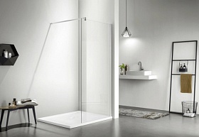 Душевая перегородка 80х200 Aquatek Walk In AQ WIW 07020CH Водяной