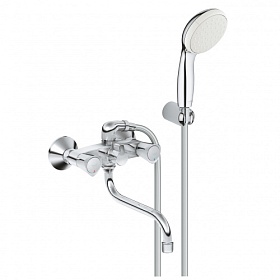 Смеситель универсальный (для ванны и раковины с длинным изливом) Grohe Costa S 2679210A хром латунь Водяной