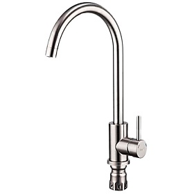 Смеситель для кухни (мойки) Frap F40899 нерж.сталь нерж. сталь Водяной