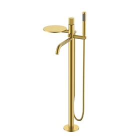 Смеситель для ванны/душа (короткий излив) Boheme Stick Matt Gold Linea 129-MG.3 matt gold латунь Водяной