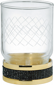 Стакан Boheme Royal Cristal 10931-G-B золото