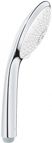 Лейка для душа Grohe Euphoria Massage 3-х реж. d110 мм 27239001 белая/хром круглая Водяной